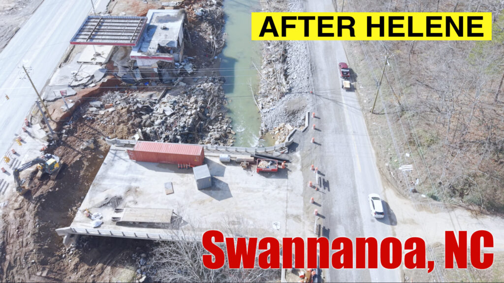 Swannanoa NC Hurricane Helene flooding recovery update